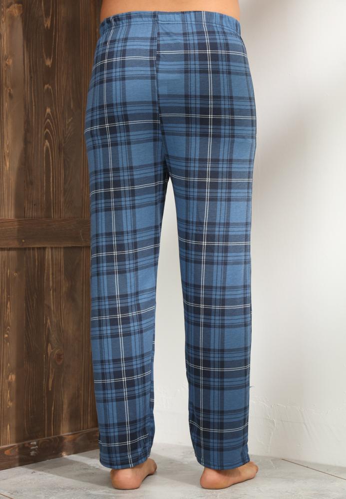 Pantaloni de Pijama ,Barbati,Culoare Albastru ,Engros